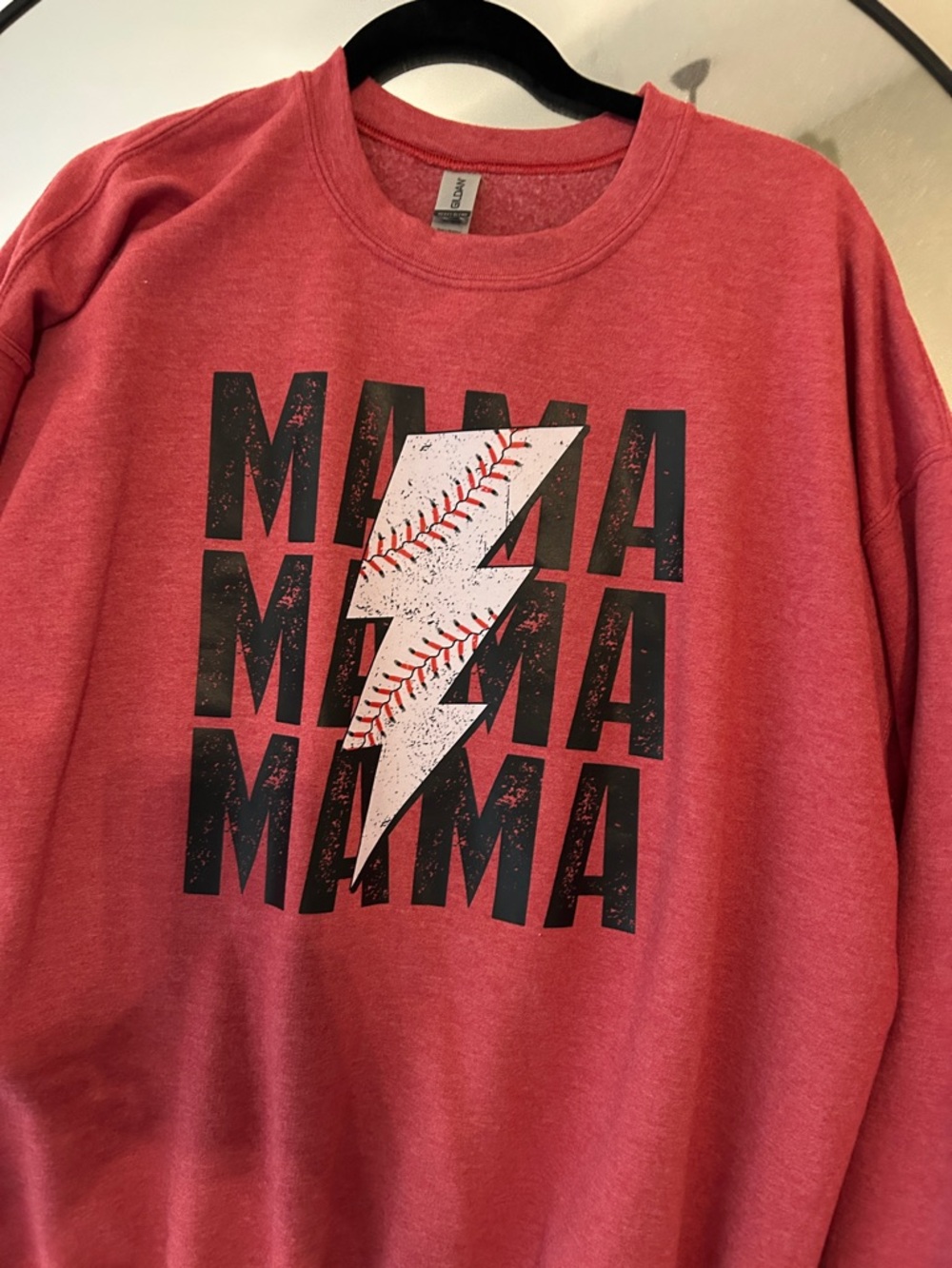 Women’s MAMA baseball sweatshirt